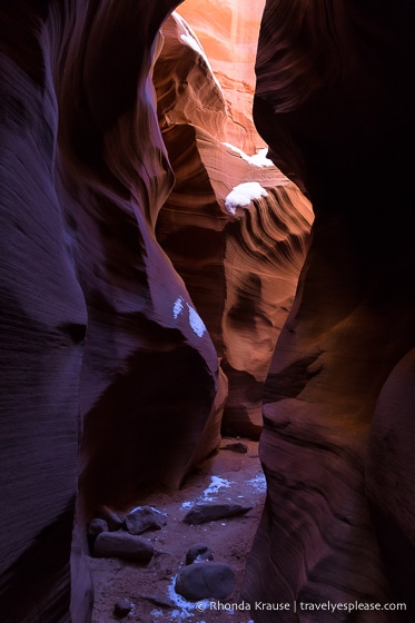 travelyesplease.com | Circuit Secret Canyon - Une alternative en petit groupe à Antelope Canyon