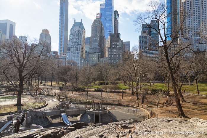 central park tour self guided