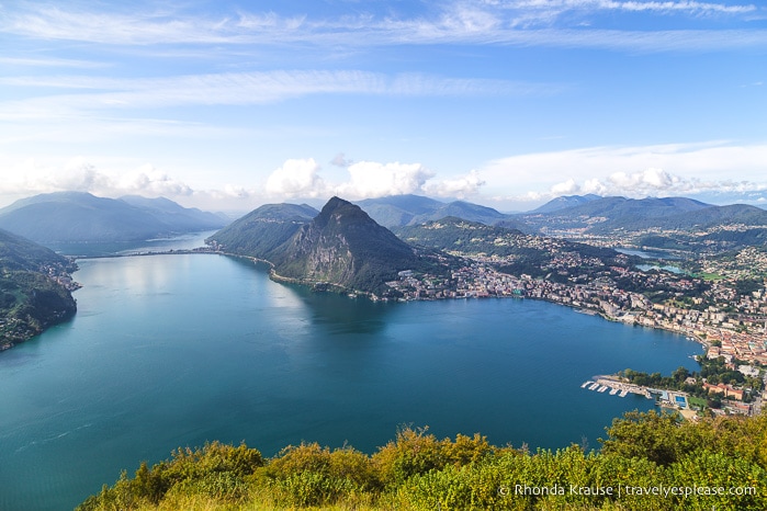 Lugano, Switzerland. 29th Nov, 2020. General view of Monte Bré