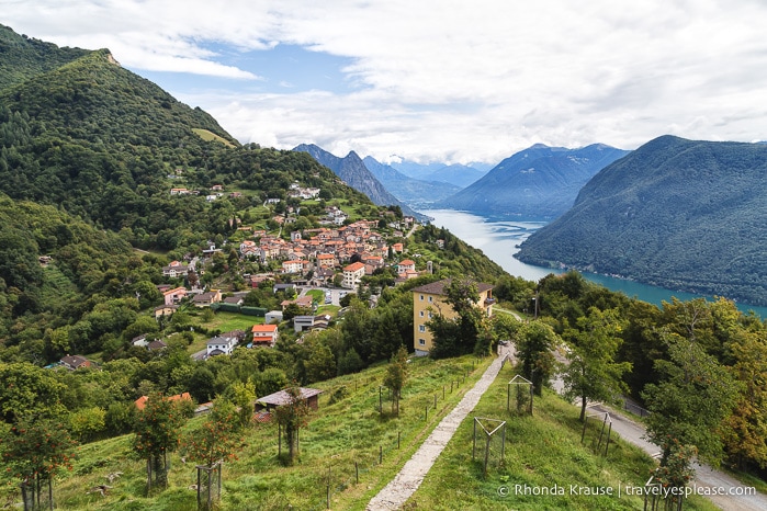 travelyesplease.com | Hiking Down Monte Brè- Switzerland's Sunniest Mountain