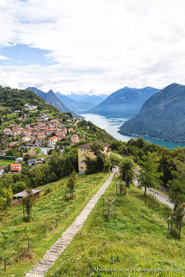 travelyesplease.com | Hiking Down Monte Brè- Switzerland's Sunniest Mountain