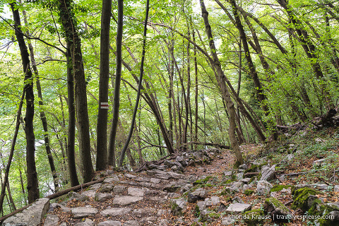 travelyesplease.com | Hiking Down Monte Brè- Switzerland's Sunniest Mountain