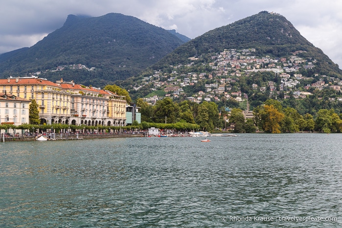 Lugano, Switzerland. 29th Nov, 2020. General view of Monte Bré