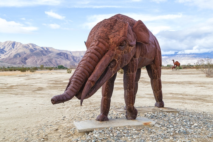 travelyesplease.com | Borrego Springs Sculptures- The Metal Sky Art Sculptures of Ricardo Breceda