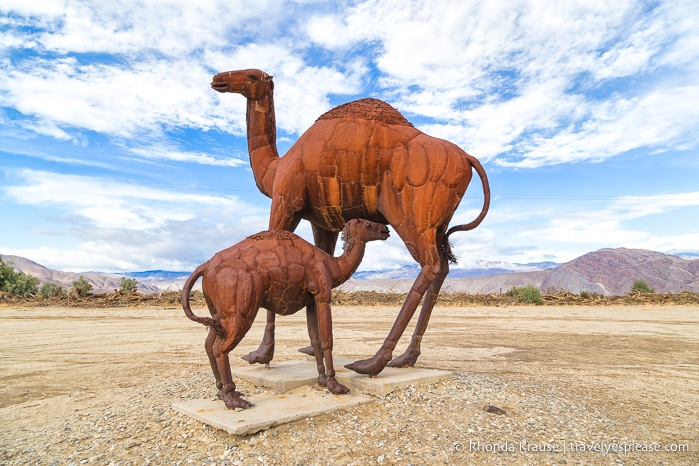 travelyesplease.com | Borrego Springs Sculptures- The Metal Sky Art Sculptures of Ricardo Breceda