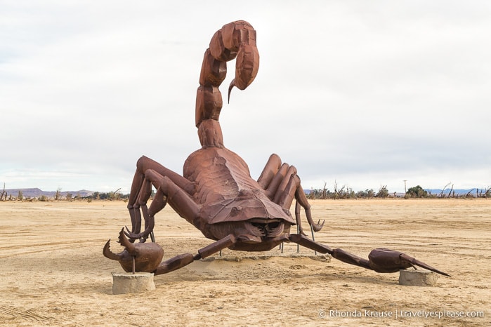 travelyesplease.com | Borrego Springs- Sculptures in Galleta Meadows