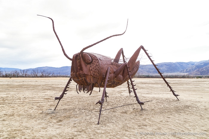 travelyesplease.com | Borrego Springs Sculptures- The Metal Sky Art Sculptures of Ricardo Breceda