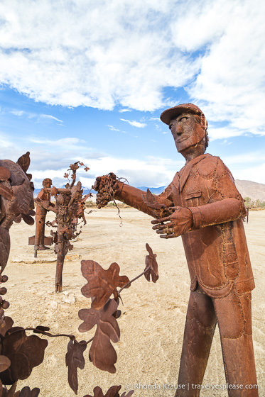 travelyesplease.com | Borrego Springs Sculptures- The Metal Sky Art Sculptures of Ricardo Breceda