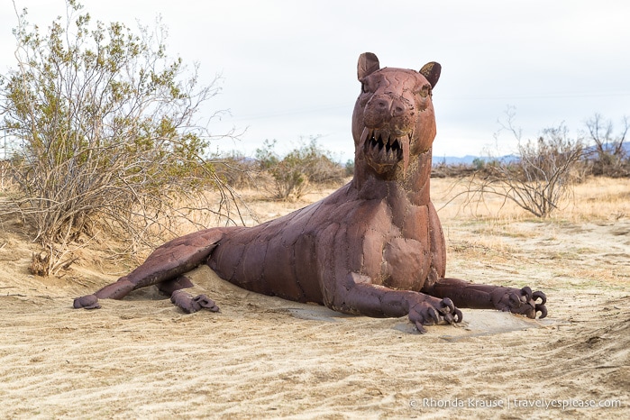 travelyesplease.com | Borrego Springs Sculptures- The Metal Sky Art Sculptures of Ricardo Breceda