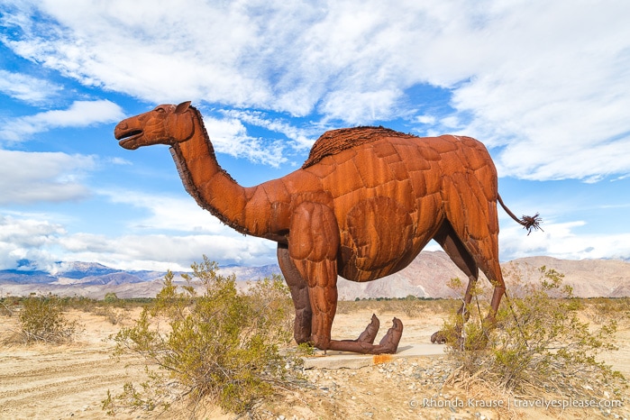 travelyesplease.com | Borrego Springs Sculptures- The Metal Sky Art Sculptures of Ricardo Breceda