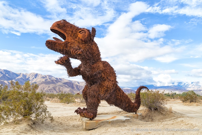 travelyesplease.com | Borrego Springs Sculptures- The Metal Sky Art Sculptures of Ricardo Breceda