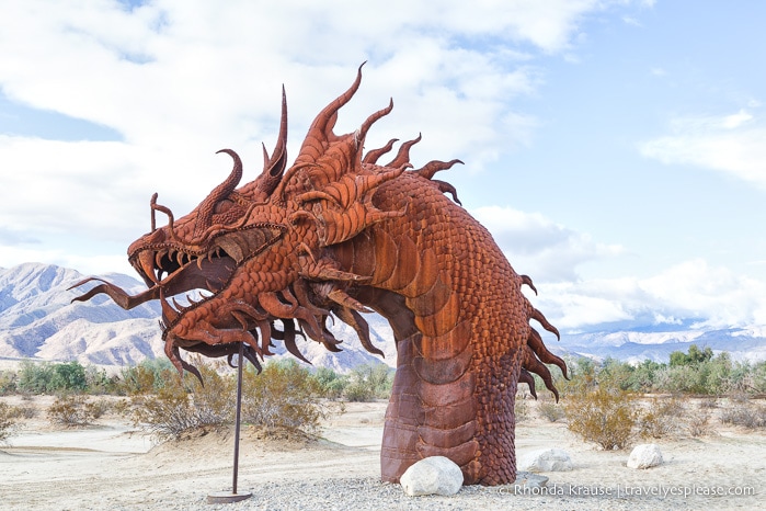 travelyesplease.com | Borrego Springs Sculptures- The Metal Sky Art Sculptures of Ricardo Breceda