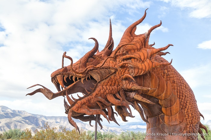 travelyesplease.com | Borrego Springs- Metal Sculptures in Galleta Meadows