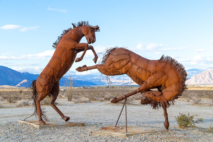 travelyesplease.com | Borrego Springs- Sculptures in Galleta Meadows