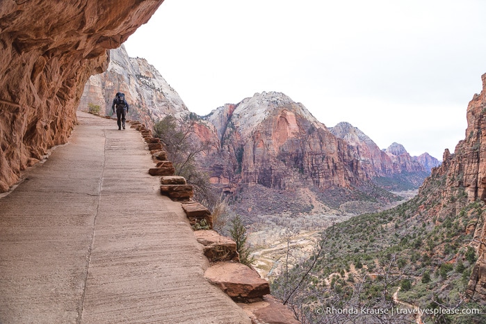 travelyesplease.com | Hiking Angels Landing Trail- What to Expect on Zion National Park's Most Iconic Hike