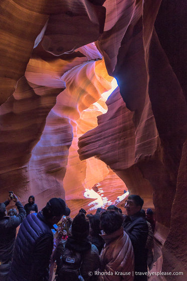 travelyesplease.com | Lower Antelope Canyon Tour- Visiting a Colourful Slot Canyon in Arizona 