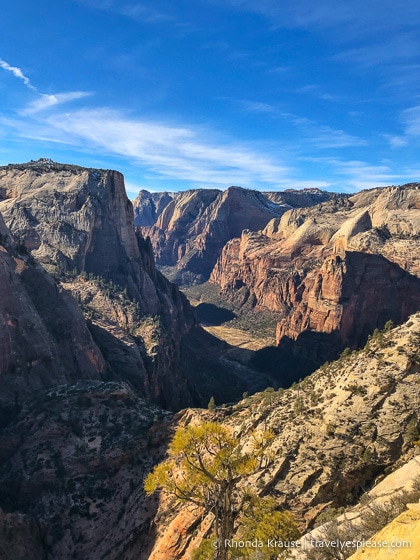 travelyesplease.com | Hiking to Observation Point in Zion National Park, Utah