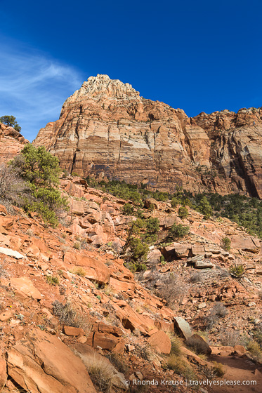 travelyesplease.com | Hiking Watchman Trail in Zion National Park