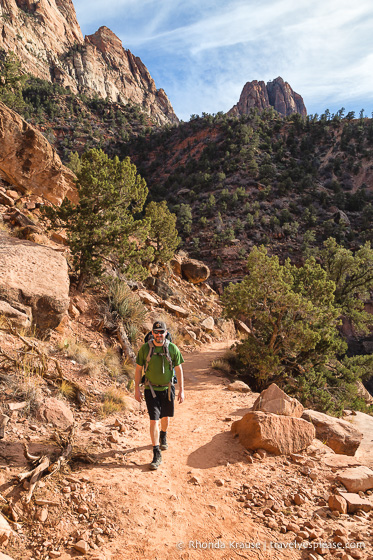 travelyesplease.com | Hiking Watchman Trail in Zion National Park