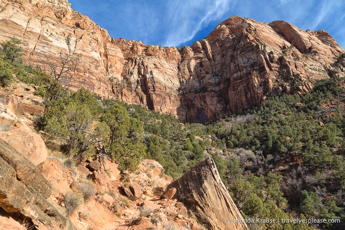 travelyesplease.com | Hiking Watchman Trail in Zion National Park