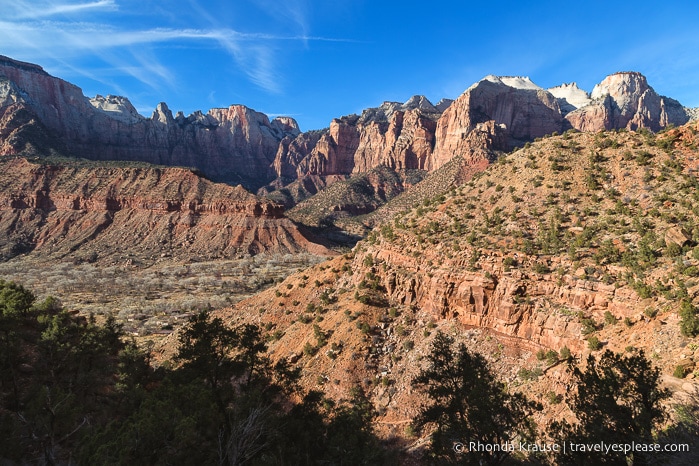 travelyesplease.com | Hiking Watchman Trail in Zion National Park