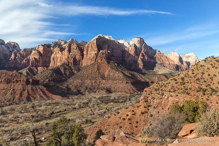 travelyesplease.com | Hiking Watchman Trail in Zion National Park