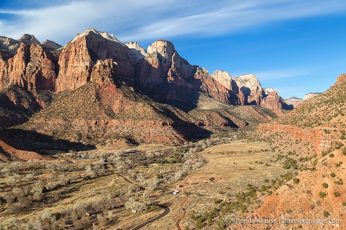 Hiking Watchman Trail in Zion National Park