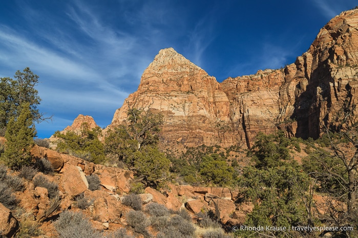 travelyesplease.com | Hiking Watchman Trail in Zion National Park