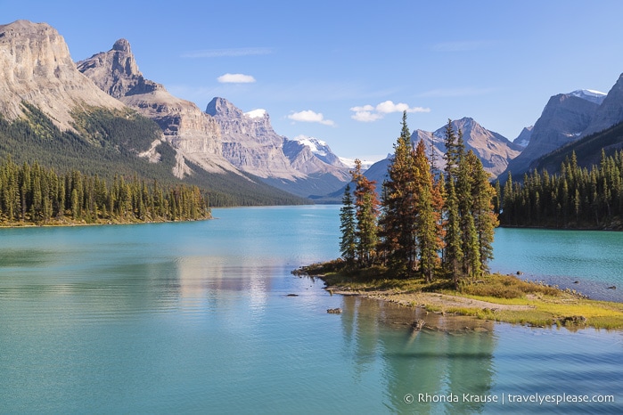 travelyesplease.com | Maligne Lake Cruise to Spirit Island- One of Jasper National Park's Most Iconic Experiences