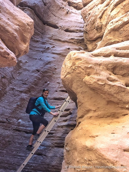 travelyesplease.com | Ladder Canyon Trail Guide- Hiking in the Mecca Hills Wilderness