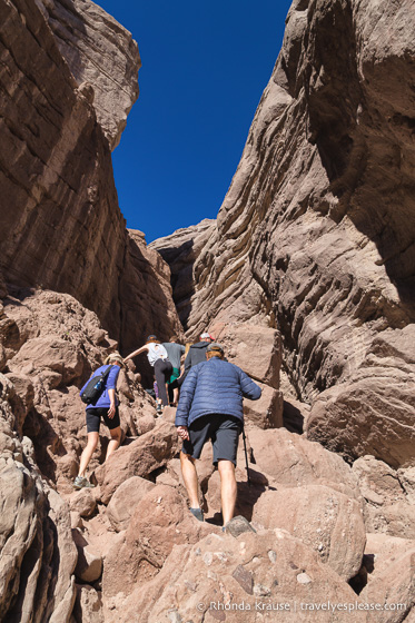 travelyesplease.com | Hiking Ladder Canyon Trail- Mecca, California