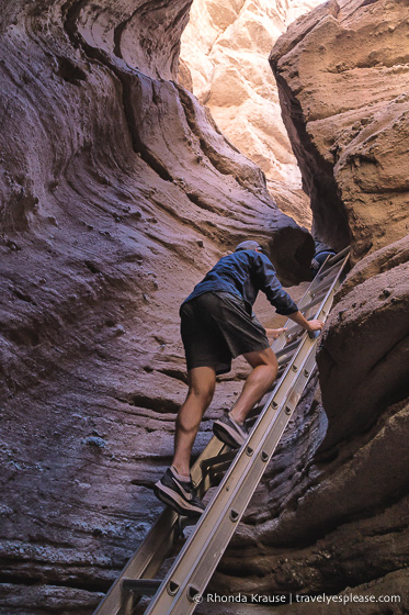 travelyesplease.com | Ladder Canyon Trail Guide- Hiking in the Mecca Hills Wilderness