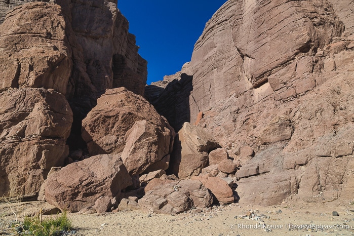 travelyesplease.com | Ladder Canyon Trail Guide- Hiking in the Mecca Hills Wilderness