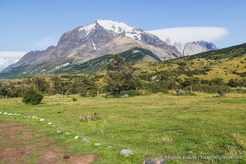 Towers Hike in Torres del Paine National Park, Chile