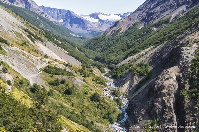 Towers Hike in Torres del Paine National Park, Chile