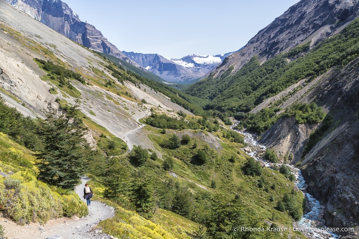 Hiking to Mirador Las Torres- Base of the Towers in Torres del Paine National Park