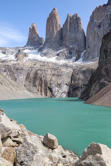Hiking to Mirador Las Torres- Base of the Towers in Torres del Paine National Park