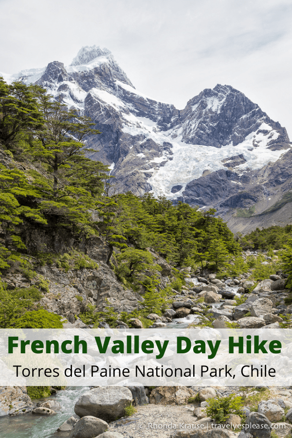 French Valley Day Hike- Hiking to Mirador Frances in Torres del Paine National Park