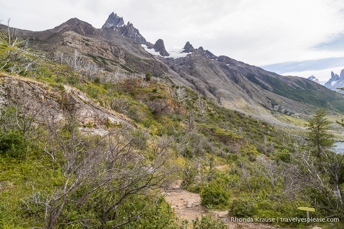 Scenery on the day hike to the French Valley