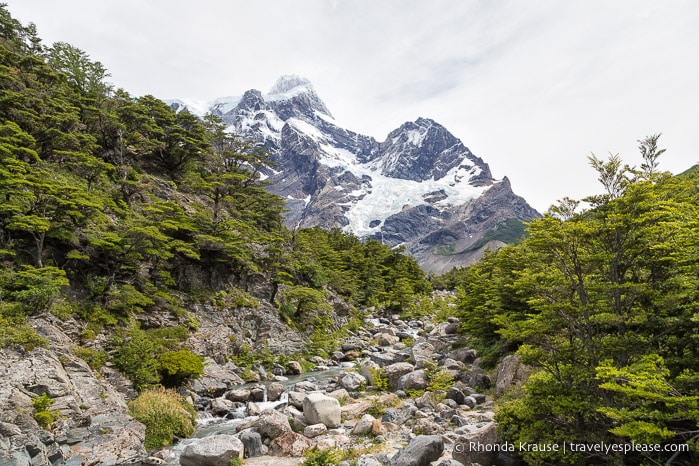 Cerro Paine Grande in Valle del Frances