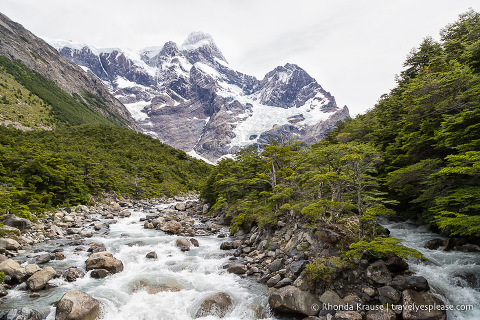 Rio Frances and Cerro Paine Grande in the French Valley