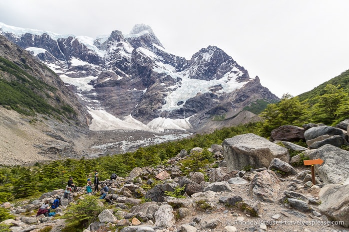 Near Mirador Glaciar Frances