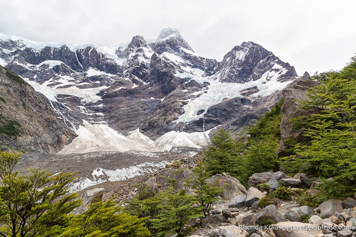 Mountain scenery on the French Valley hike