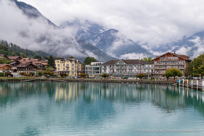 Bönigen and Lake Brienz