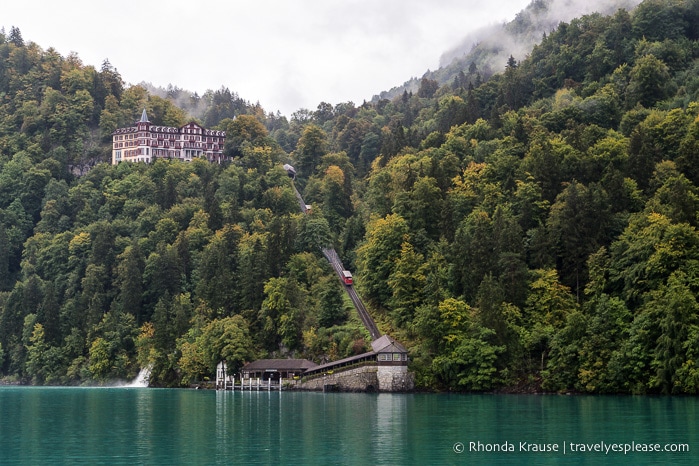 Grand Hotel Giessbach and the Giessbach funicular