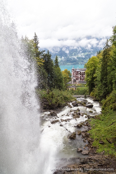 Giessbach Falls and Grand Hotel Giessbach