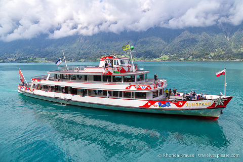 lake brienz cruise swiss pass