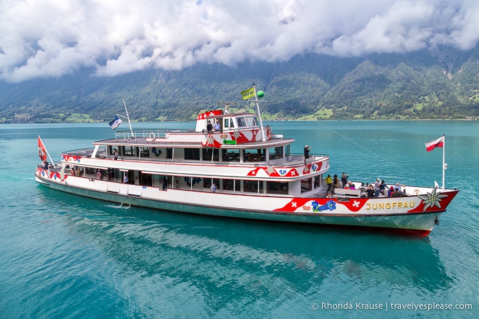 Lake Brienz boat cruise