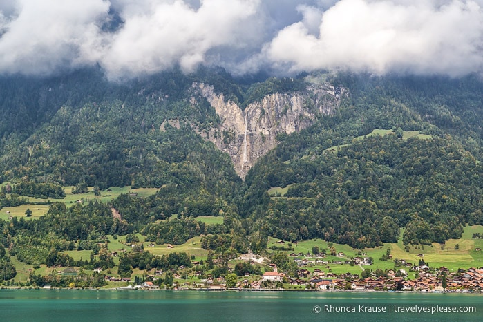 Scenery around Lake Brienz