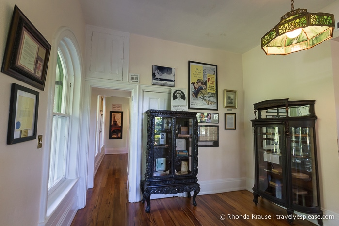 Inside Ernest Hemingway's home in Key West, Florida